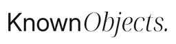 Known Objects